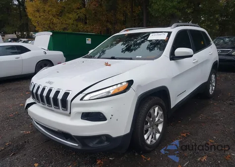 2016 Jeep Cherokee Limited from USA, damaged, VIN 1C4PJLDS9GW184791